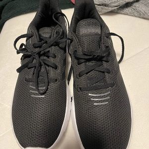 Black adidas shoes